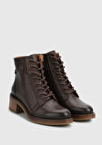 Kahve Deri Kadın Bot