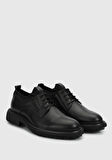 Siyah Deri Erkek Ayakkabı