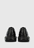Siyah Deri Erkek Sneaker