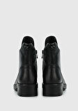 Siyah Deri Kadın Bot