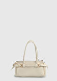Krem Kadın Çapraz Çanta