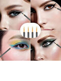 10 lu Tek Kullanımlık Eyeliner Fırçaları Göz Kozmetik Çubukları