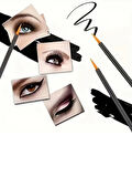 10 lu Tek Kullanımlık Eyeliner Fırçaları Göz Kozmetik Çubukları