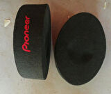 OVAL HOPARLÖR KABİNİ PLASTİK ENES OTO AKSESUAR LOGOLU (2ADET)