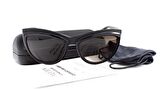 ALEXANDER MCQUEEN  4247/S 3B6HA 58  Unisex SİYAH Çekik Çerçeve Güneş Gözlüğü