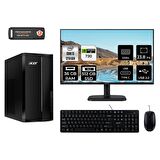Acer Aspire TC1760 i3 12100 36GB 512GB SSD GT730/4GB FDOS DT.BHUEM.004 MASAÜSTÜ PC & 23.8" MONİTÖR