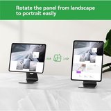 İpad Air 11 İnç M2 2024 ile Uyumlu Ayarlanabilir Manyetik İpad Standı 360° Dönebilen Alüminyum Tutucu