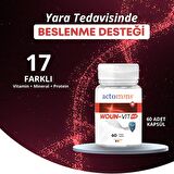 1 L Yara İyileştirme Solüsyonu + 50 ml Yara İyileştirme Jeli + Actomins® Woun-Vit Plus | 3'lü Set