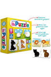 Özlem Toys My First Ilk Puzzle Algılama Koordinasyon Kavrama Düşünme Becerisi Gelişimi.