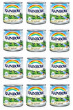 Rainbow Quality Milk Orijinal Evaporated Milk (Buharlaştırılmış Süt) 170 Gr x12 Adet