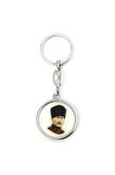 Kalpaklı Mustafa Kemal Atatürk Logolu Anahtarlık ''NewLifePromosyon'' MDL214