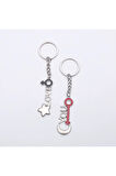 Sevgili Temalı Metal Anahtarlık