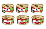 Hill's Kitten & Mother Tender Mousse Tavuk Ve Hindili Yavru ve Anne Kedi Yaş Maması 85 Gr X 6 Adet