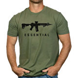 Alfa Ar Essential Tüfek Baskılı Tişört