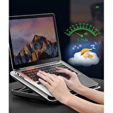 Polham Ayarlanabilir Laptop Soğutucu Notebook Stand Soğutuculu Stand Laptop Stand Laptop Soğutucu