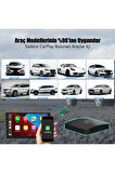 Android ve Apple Carplay Kablosuz Bağlantı Adaptörü  Araç Bluetooth Apple Android Carplay Çevirici