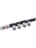 YL-301 Yeşil Lazer Pointer 100 Mw 10 Km Etkili Kalem Lazer (5 Başlıklı)