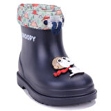 İgor W10277 Bimbi Snoopy Lacivert Ortopedik Erkek Çocuk Yağmur Çizme