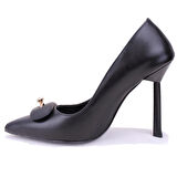 Dagoster DZA07-1170600 Siyah Stiletto Topuklu Kadın Ayakkabı