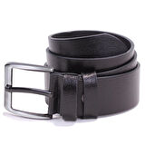 Dagoster DMK26-463DG Siyah 4.5 cm Hakiki Deri Erkek Kemer