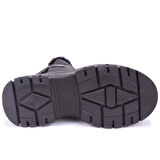 Dagoster DZA07-627589 Siyah Ortopedik Günlük DüzTopuk Kadın Bot