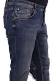Twister Panama 758-01 Lacivert Düşük Bel Dar Paça Erkek Jeans Pantolon