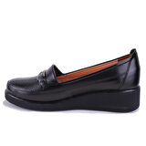 Dagoster DZA07-1194430 Siyah Günlük Ortopedik Kadın Ayakkabı