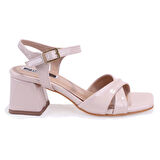 Dagoster DZA07-928250 Ten Rugan Klasik Topuklu Kadın Ayakkabı