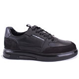 Hammer Jack 10225030 Wama Siyah Ortopedik Günlük Erkek Deri Ayakkabı