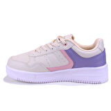 Kinetix Lowner Pu Ekru Ortopedik Günlük Kadın Spor Ayakkabı