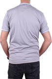 Twister 2304 Gri Günlük Kısa Kol Normal Kesim Pamuklu Polo Yaka Erkek Tişört