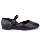 Dagoster DZA07-8692100 Siyah Günlük  Kadın Babet Ayakkabı