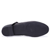 Dagoster DZA07-8692100 Siyah Günlük  Kadın Babet Ayakkabı