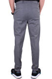 Dagoster DMG23-611275 Gri Normal Bel Double Paça Flota Cepli Erkek  Pantolon