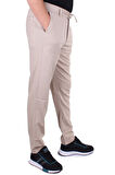 Dagoster DMG23-619712 Bej Normal Bel Düz Paça Jogger Erkek  Pantolon