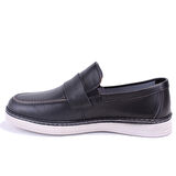 Dagoster DMA08-3305 Siyah Ortopedik Günlük Erkek Deri Ayakkabı