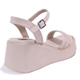 Dagoster DZA07-10620772 Bej Günlük Ortopedik  Kadın sandalet