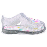 Igor S10341 Tobby Unicornio Beyaz Şeffaf Ortopedik Günlük Kız Çocuk Sandalet