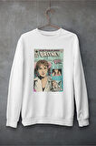 Britney Spears Baskılı Unisex Oversize Şarkıcı Sweatshirt