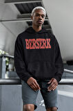 Arka Ön Anime Baskılı Oversize Hoodie, Unisex Berserk Sweatshirt