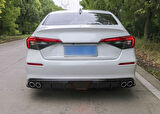 Honda  Civic FE1 2022 Uyumlu Difüzör / 4 Egzoz