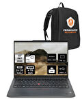 Lenovo ThinkPad E14 G5 i7 1355U 24GB 4TB SSD 14'' WUXGA FDOS Dizüstü Bilgisayar & PER4 ÇANTA