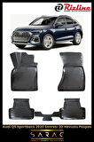Rizline Audi Q5 Sportback 2024 Model 3D Havuzlu Paspas