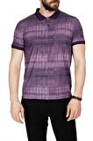 Erkek Polo Yaka Baskılı Tişört BGL-ST00530