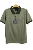 Erkek Polo Yaka Jakarlı Tişört BGL-ST00535