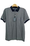Erkek Polo Yaka Jakarlı Tişört BGL-ST00535