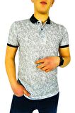 NAYKI ERKEK POLO YAKA DİJİTAL BASKILI T-SHİRT 2131 BGL-ST01038