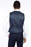 Erkek Takım Elbise Çift Yırtmaç Yelekli Silim Fit BGL-ST01244