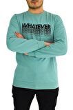 Erkek Sıfır Yaka Sweat Whatever BGL-ST01723
