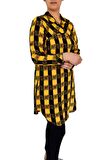Kadın Ekose Kareli Tunik BGL-ST02956